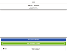 Tablet Screenshot of brooklynmazzat.com